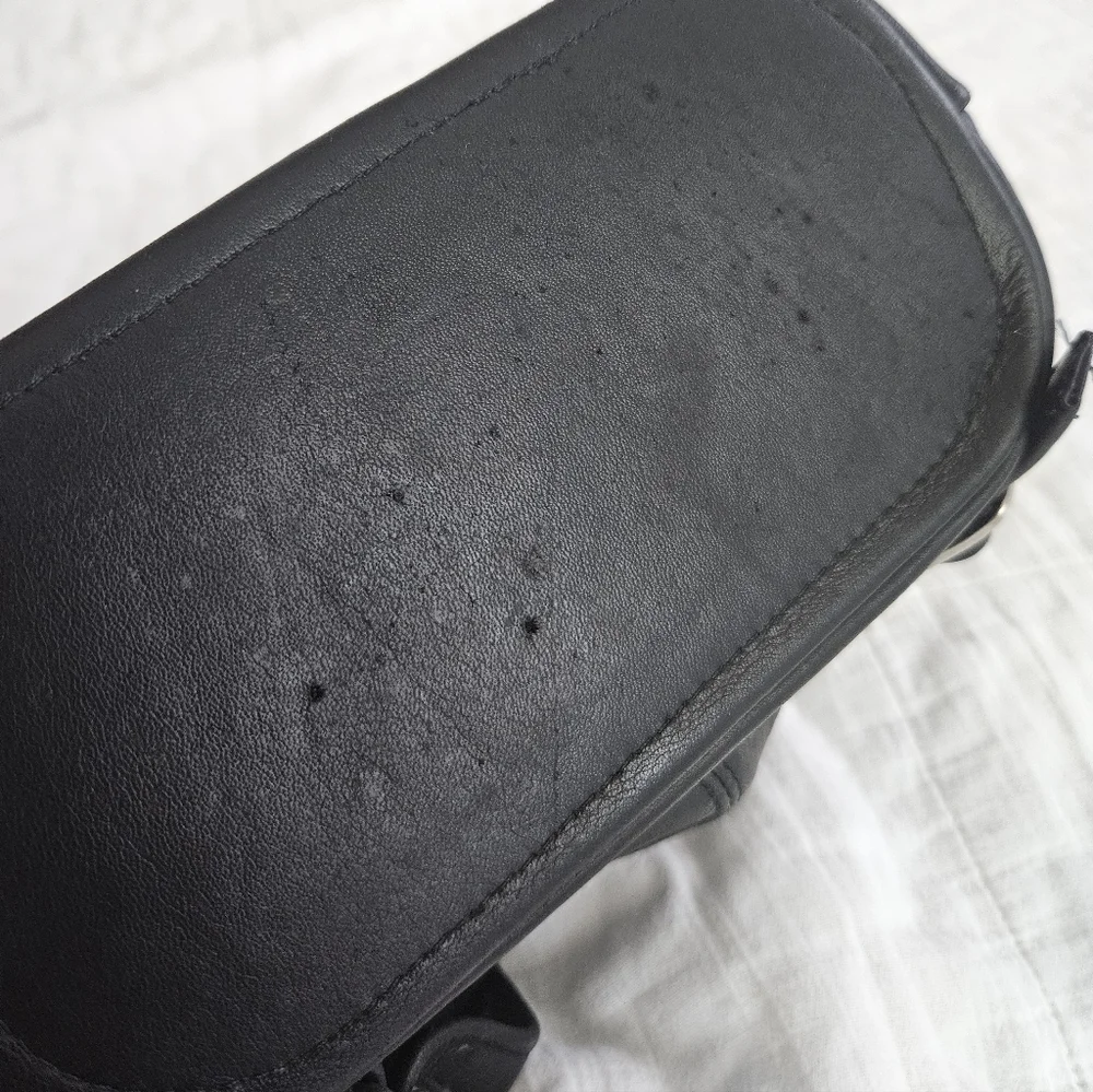 vintage leather grunge y2k goth whimsigoth indie urban retro mini backpack bag - Picture 5 of 7